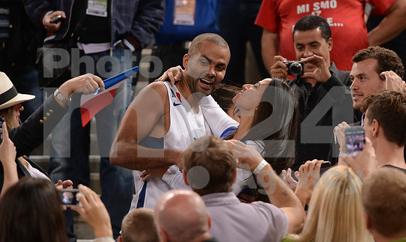 Eurobasket 2013 match (France - Lithuania)