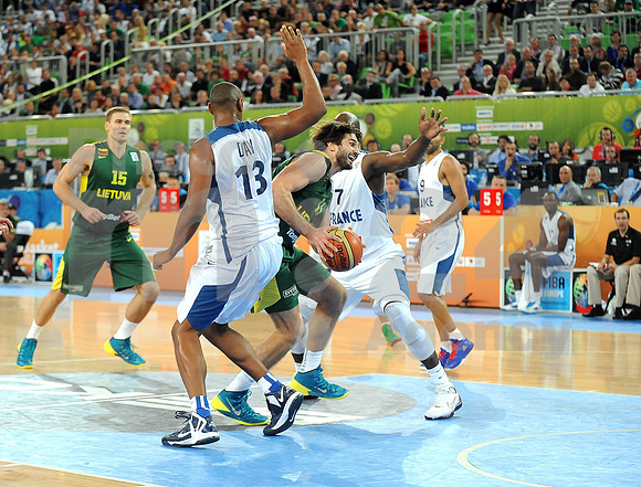 Basketball - Eurobasket 2013 Match (France - Lithuania)
