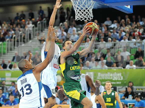 Basketball - Eurobasket 2013 Match (France - Lithuania)