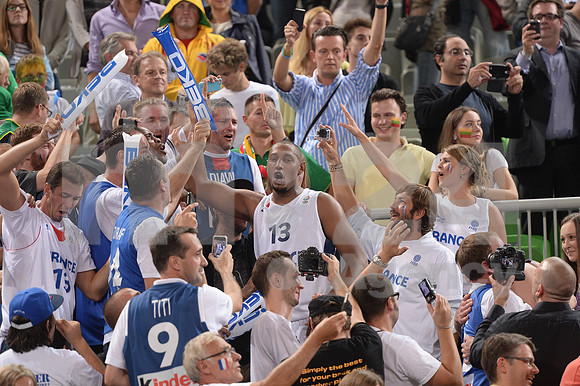 Eurobasket 2013 match (France - Lithuania)