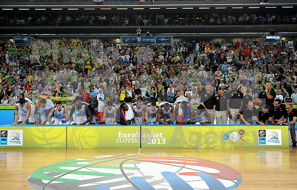 Basketball - Eurobasket 2013 Match (France - Lithuania)