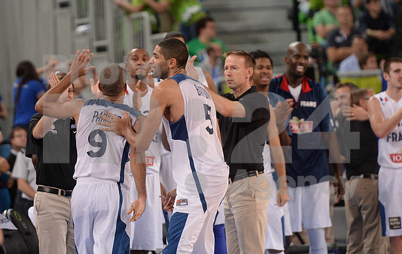Eurobasket 2013 match (France - Lithuania)