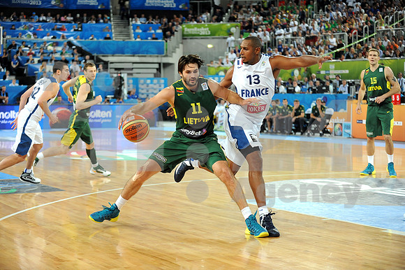 Basketball - Eurobasket 2013 Match (France - Lithuania)