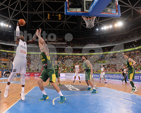 Eurobasket 2013 match (France - Lithuania)