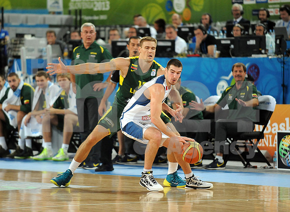 Basketball - Eurobasket 2013 Match (France - Lithuania)