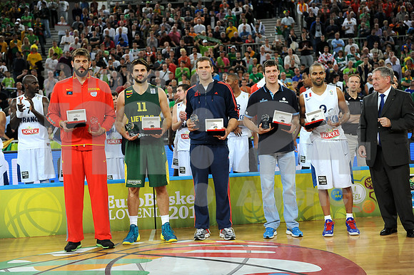Basketball - Eurobasket 2013 Match (France - Lithuania)