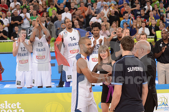 Eurobasket 2013 match (France - Lithuania)