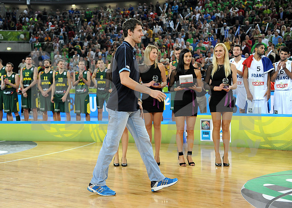 Basketball - Eurobasket 2013 Match (France - Lithuania)