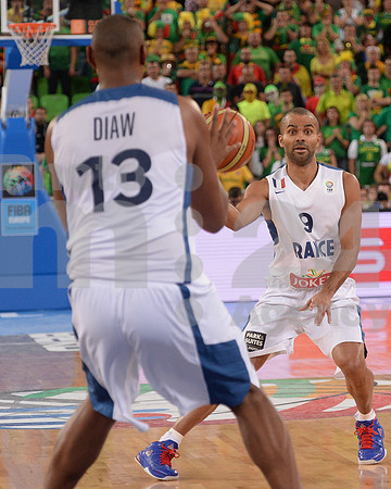 Eurobasket 2013 match (France - Lithuania)