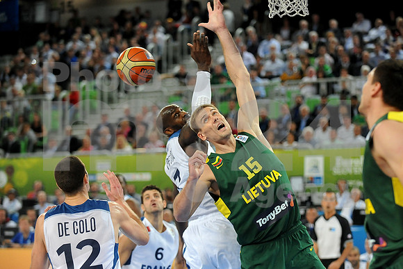 Basketball - Eurobasket 2013 Match (France - Lithuania)