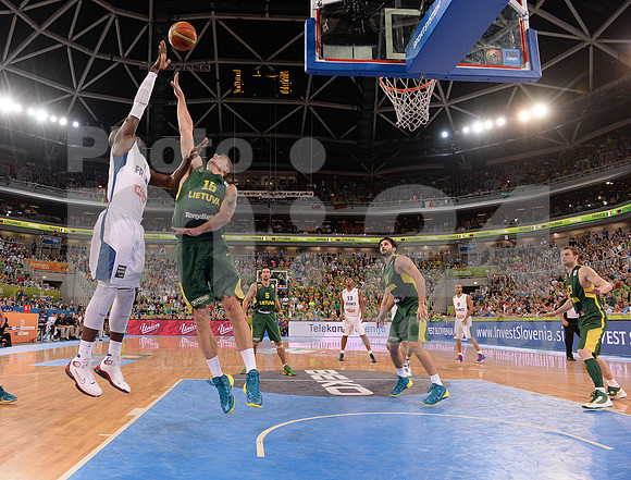 Eurobasket 2013 match (France - Lithuania)