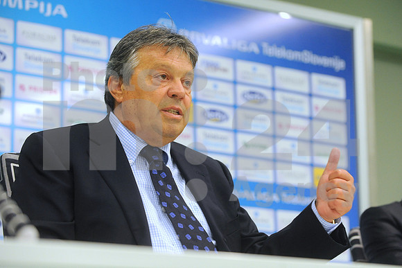 Ljubljana, Coach presentation (NK Olimpija Ljubljana new coach - Milorad Kosanovic)
