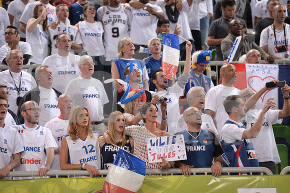 Eurobasket 2013 match (France - Lithuania)