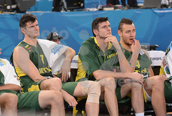 Eurobasket 2013 match (France - Lithuania)