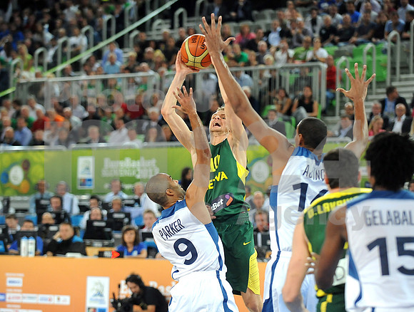 Basketball - Eurobasket 2013 Match (France - Lithuania)