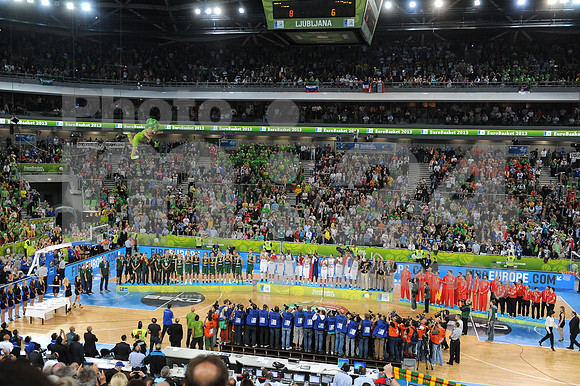 Ljubljana, Eurobasket 2013 match (Spain - France)