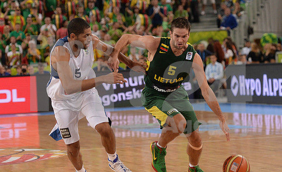 Eurobasket 2013 match (France - Lithuania)