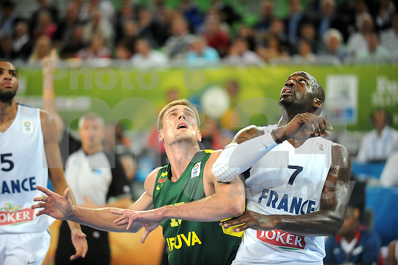 Basketball - Eurobasket 2013 Match (France - Lithuania)