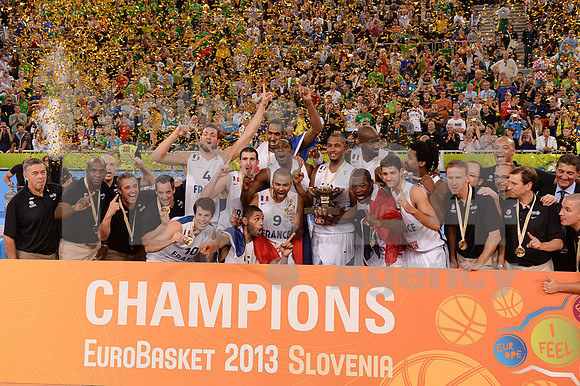 Eurobasket 2013 match (France - Lithuania)