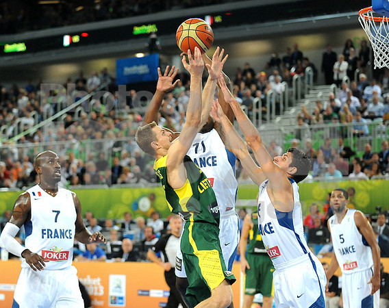 Basketball - Eurobasket 2013 Match (France - Lithuania)