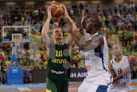 Eurobasket 2013 match (France - Lithuania)