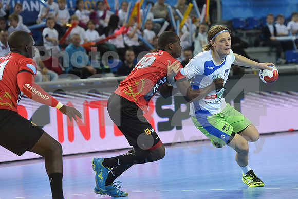 World championship 2017, Group B (Slovenia - Angola)
