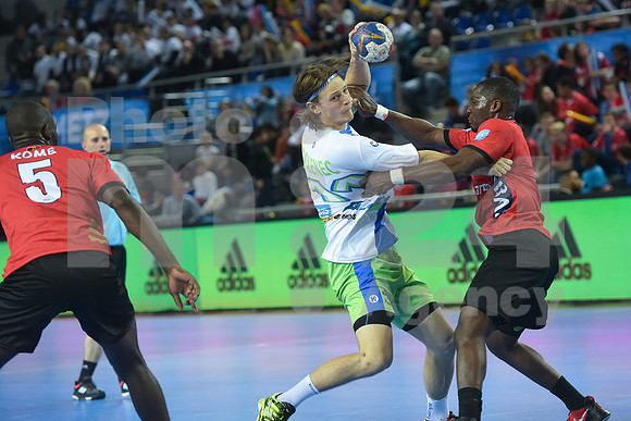 World championship 2017, Group B (Slovenia - Angola)