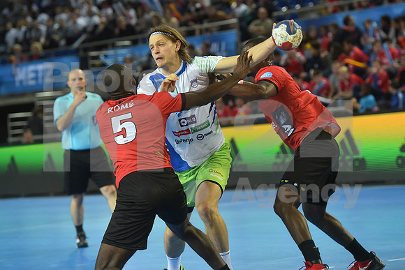 World championship 2017, Group B (Slovenia - Angola)