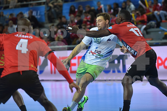 World championship 2017, Group B (Slovenia - Angola)