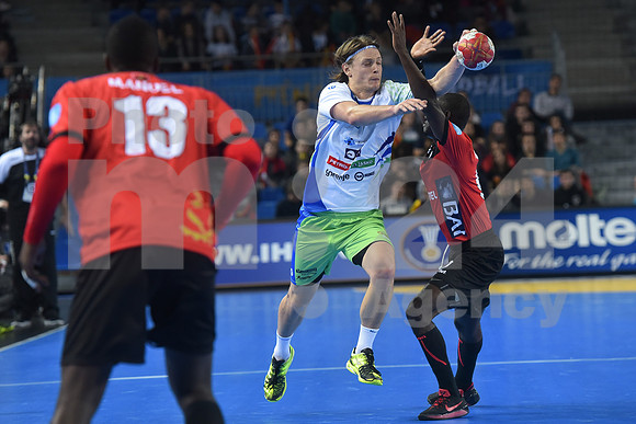 World championship 2017, Group B (Slovenia - Angola)