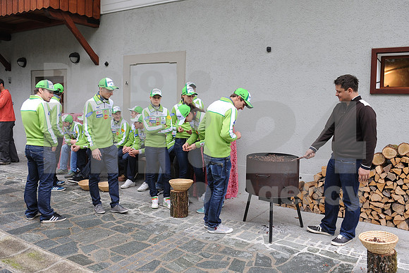 Zgornji Brnik, Press conference (Ski association of Slovenia - Season 2013 / 2014 team presentation)