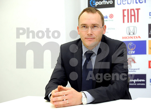 Volleyball - Volleyball Champions League (ACH Volley press conference)