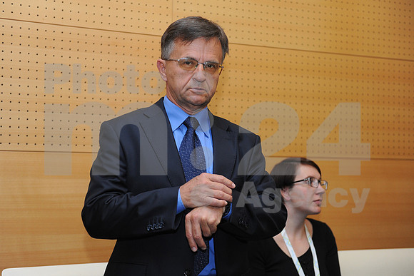 Ljubljana, Football association of Slovenia (Slovenian cup draw, video press conference and UEFA Euro 2016 qualifying draw)