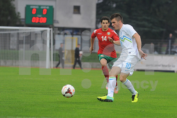 Nova Gorica, U-21 European Championship qualification match (Slovenia - Bulgaria)