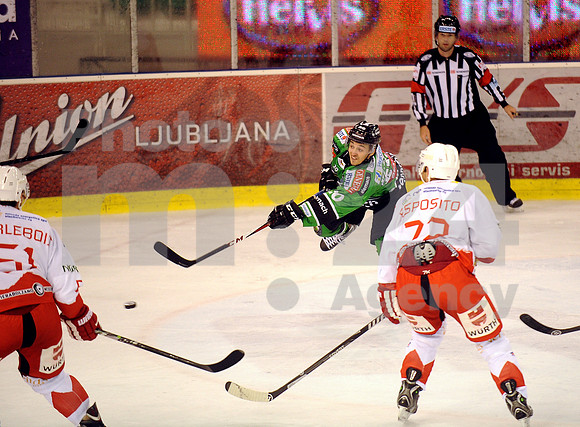 Ice Hockey - EBEL League (Olimpija - Bolzano)