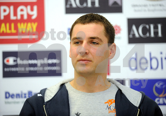 Volleyball - Volleyball Champions League (ACH Volley press conference)