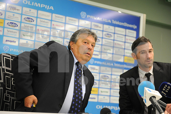 Ljubljana, Coach presentation (NK Olimpija Ljubljana new coach - Milorad Kosanovic)