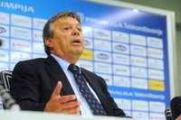 Press Conference (NK Olimpija new coach - Milorad Kosanovic) 22-Oct-2013