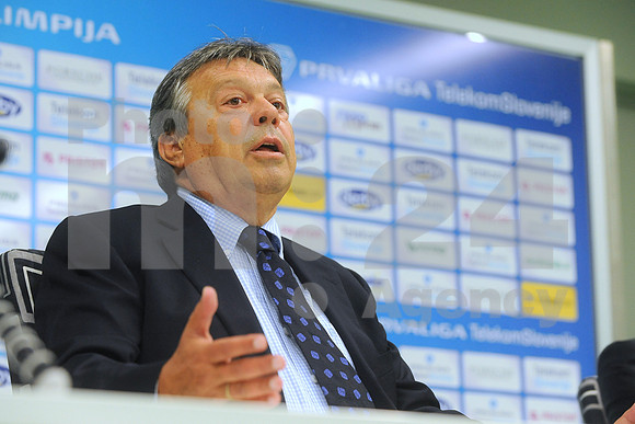 Ljubljana, Coach presentation (NK Olimpija Ljubljana new coach - Milorad Kosanovic)