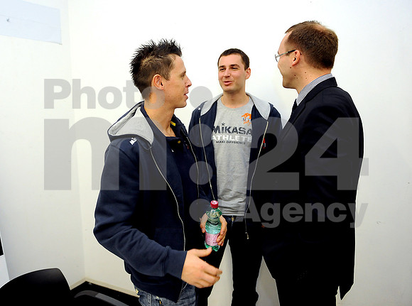Volleyball - Volleyball Champions League (ACH Volley press conference)