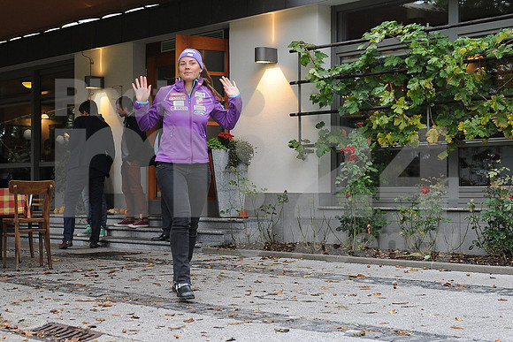 Zgornji Brnik, Press conference (Ski association of Slovenia - Season 2013 / 2014 team presentation)