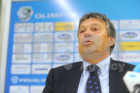 Ljubljana, Coach presentation (NK Olimpija Ljubljana new coach - Milorad Kosanovic)