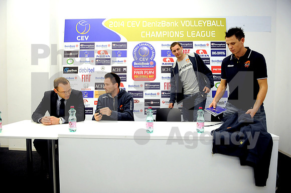 Volleyball - Volleyball Champions League (ACH Volley press conference)
