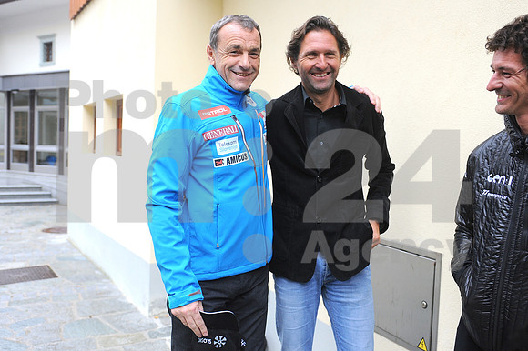 Zgornji Brnik, Press conference (Ski association of Slovenia - Season 2013 / 2014 team presentation)
