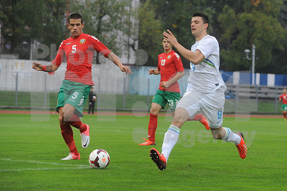 Nova Gorica, U-21 European Championship qualification match (Slovenia - Bulgaria)