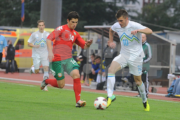 Nova Gorica, U-21 European Championship qualification match (Slovenia - Bulgaria)