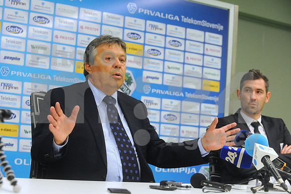 Ljubljana, Coach presentation (NK Olimpija Ljubljana new coach - Milorad Kosanovic)