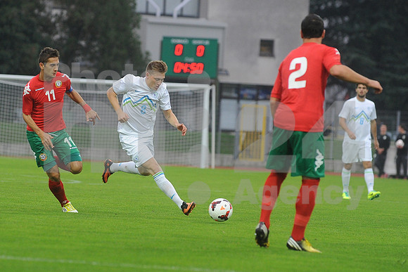 Nova Gorica, U-21 European Championship qualification match (Slovenia - Bulgaria)