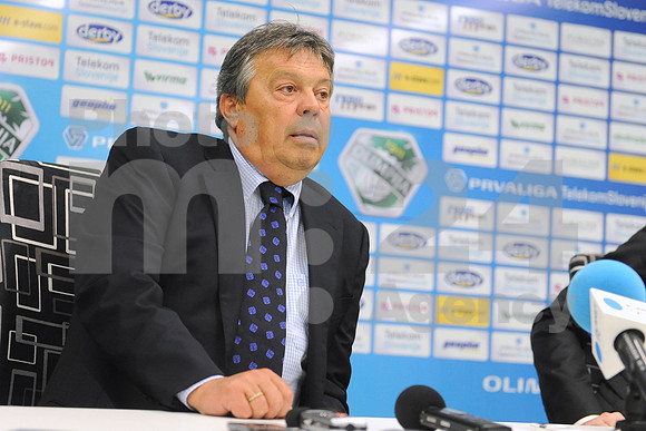 Ljubljana, Coach presentation (NK Olimpija Ljubljana new coach - Milorad Kosanovic)