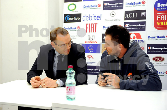 Volleyball - Volleyball Champions League (ACH Volley press conference)